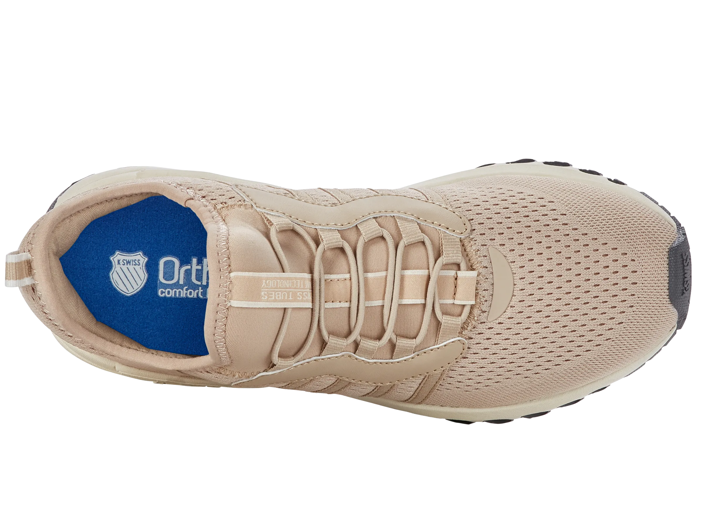 K.SWISS 99085-232-M | TUBES SLIP-ON | DOESKIN/SNOW WHITE/SMOKED PEARL