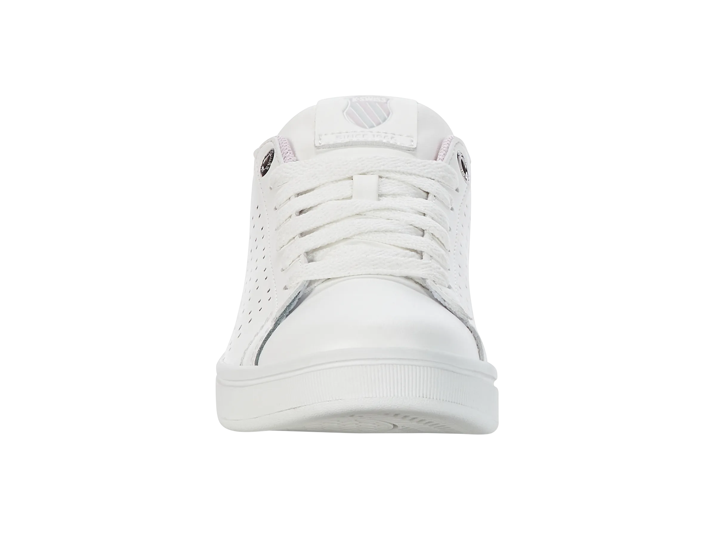 K.SWISS 99188-111-M | BASE COURT | BRILLIANT WHITE/LILAC SNOW/GRAY VIOLET