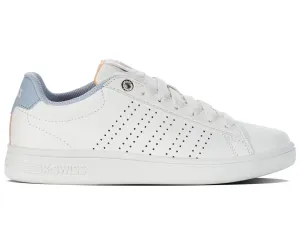 K.SWISS 99188-157-M | BASE COURT | BRILLIANT WHITE/HEATHER/PEACH FUZZ