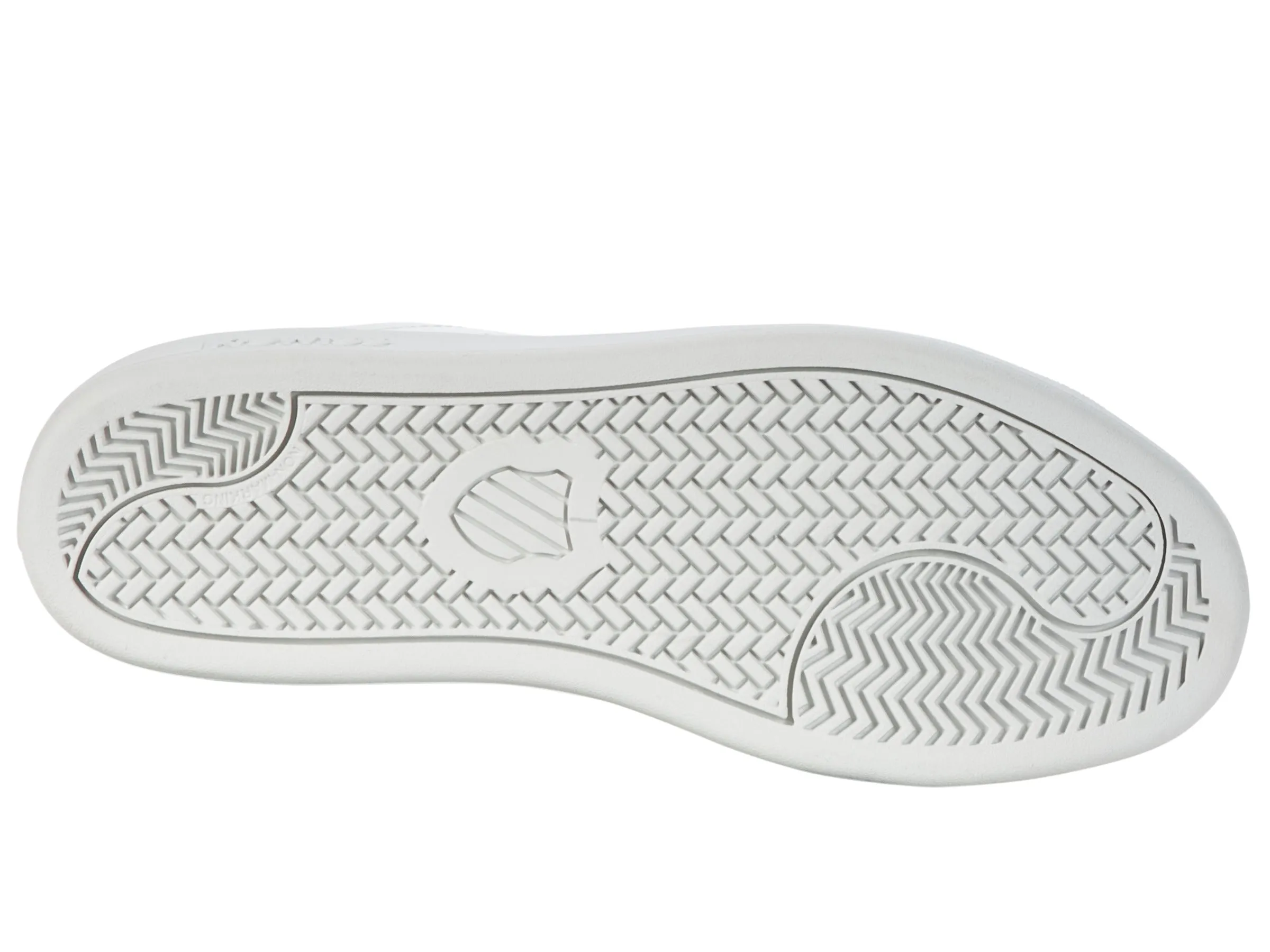 K.SWISS 99188-157-M | BASE COURT | BRILLIANT WHITE/HEATHER/PEACH FUZZ