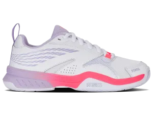 K.SWISS 99190-182-M | SPEEDEX | WHITE/ORCHID PETAL/NEON BLAZE