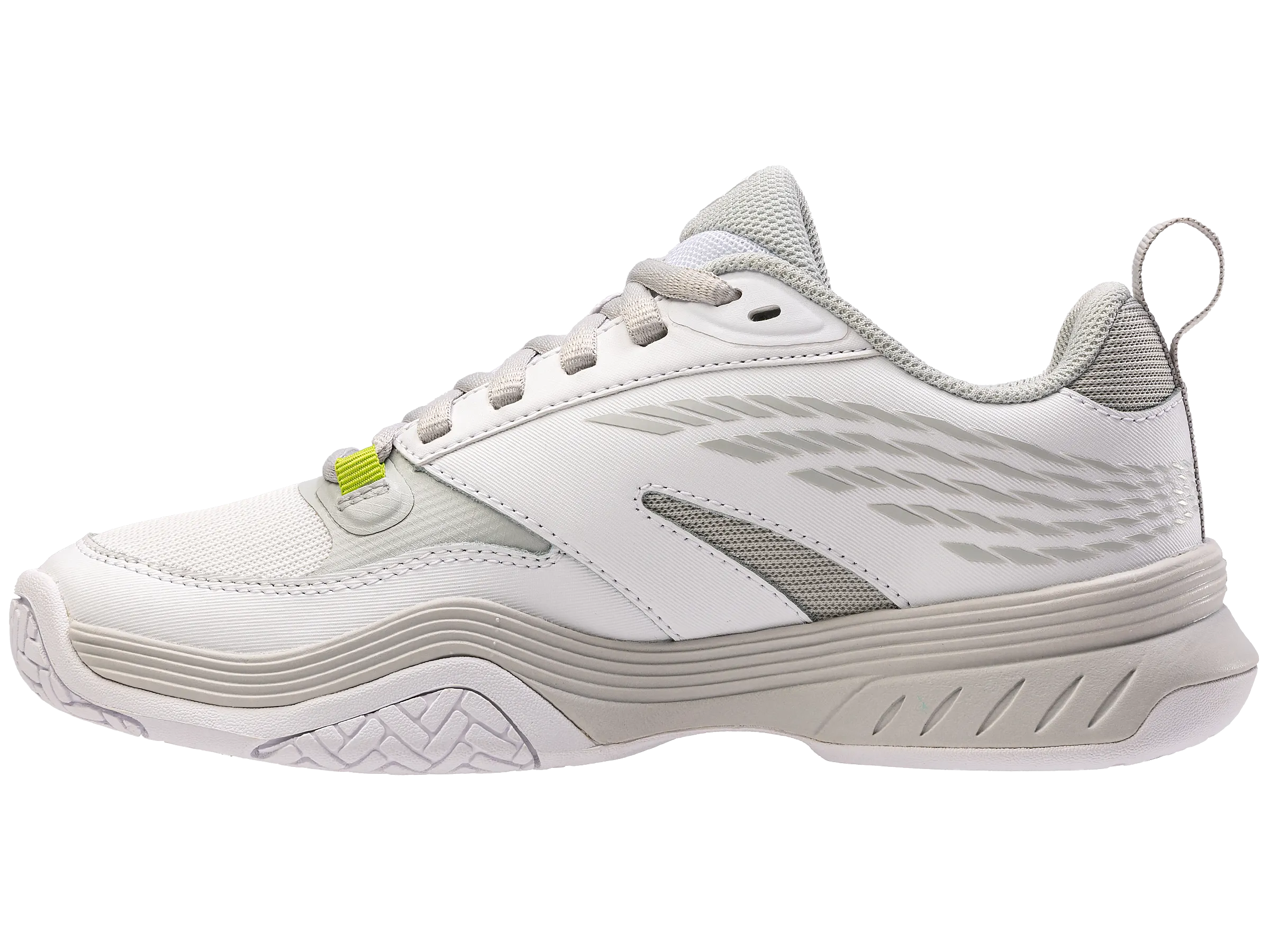 K.SWISS 99190-956-M | SPEEDEX | WHITE/GRAY VIOLET/LIME GREEN