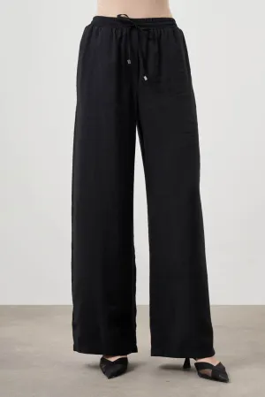Limited Edition Mizalle Wide Leg Pants Black Apparel  Last Chance!