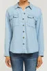 Luxury Feel Carmele Long Sleeve Button Down Shirt  Limited Stock!