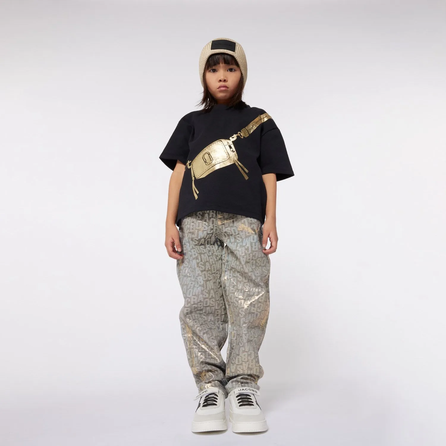 Marc Jacobs New Gold Denim Trousers