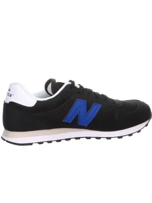 Men's Brand Logo Patched Sneakers,Black