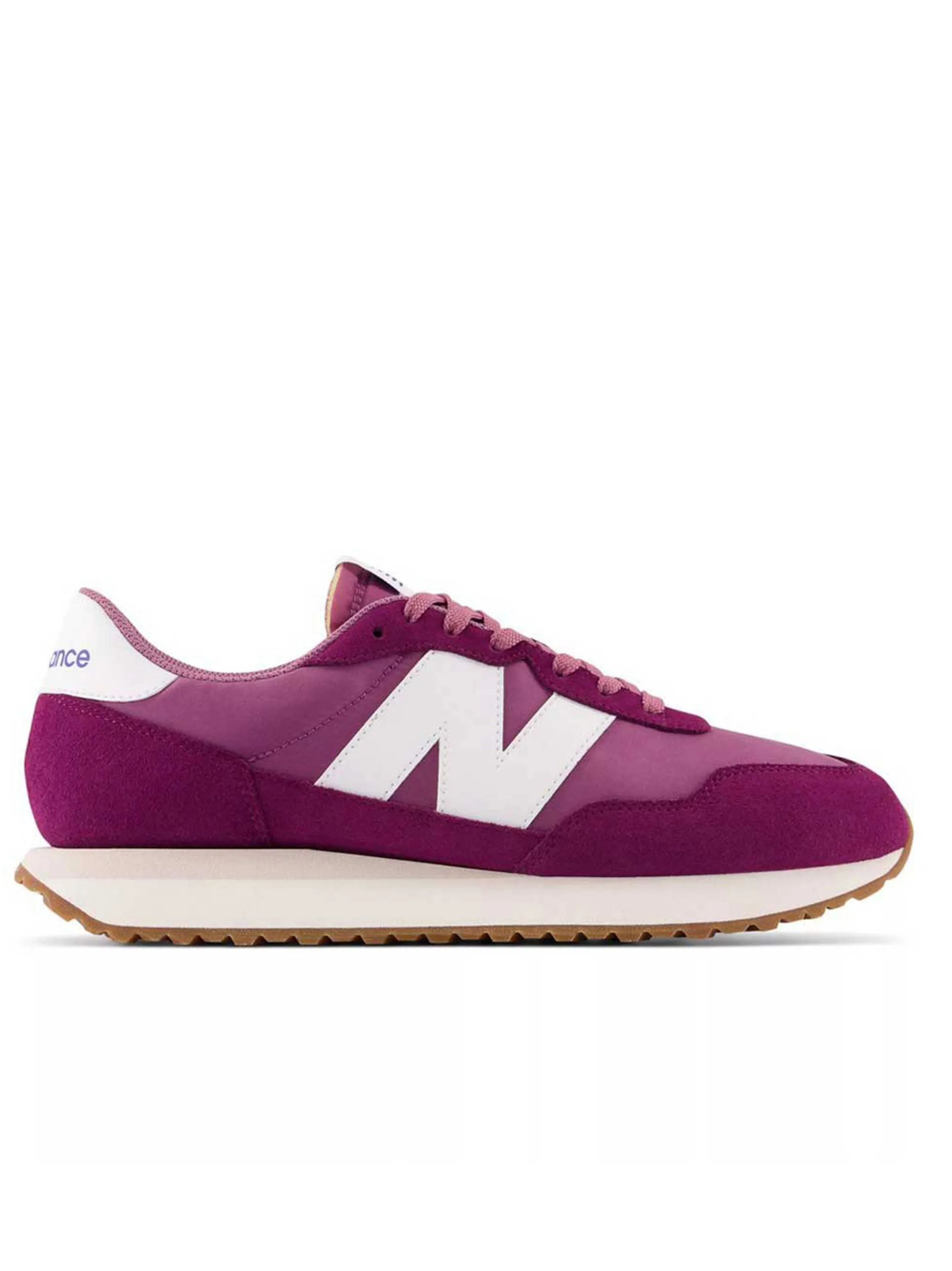Men's Brand Logo Patched Sneakers,Burgundy