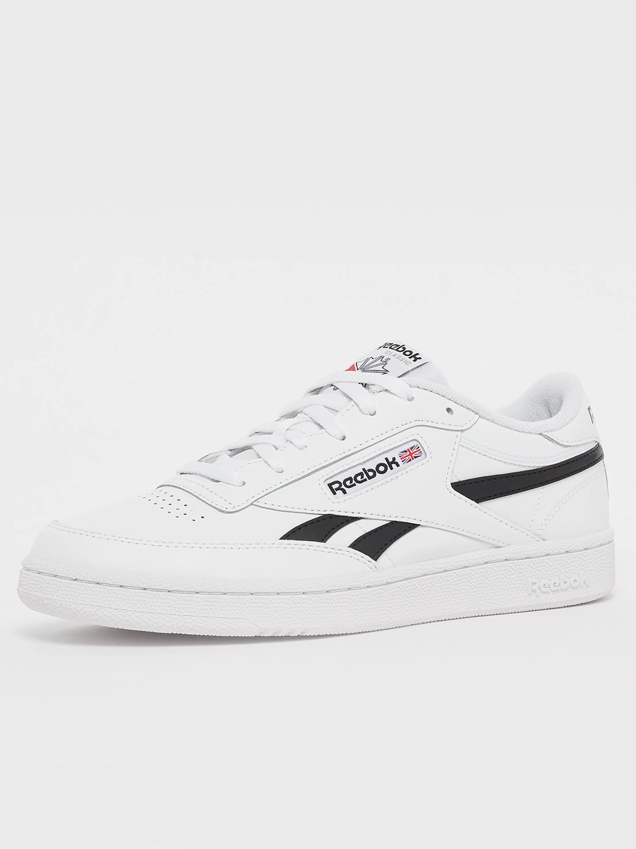 Men's Brand Logo Patched Sneakers,White