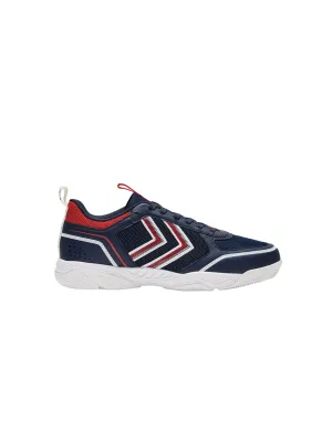 Men's Brand Logo Printed Running Shoes,Navy/Red