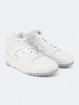 Men's Textured High Sneakers,White