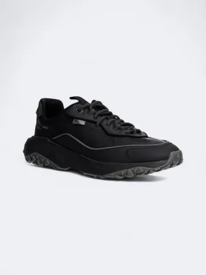 Men's Textured Sneakers,Black