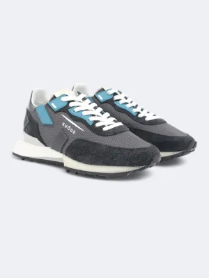 Men's Textured Sneakers,Dark Grey