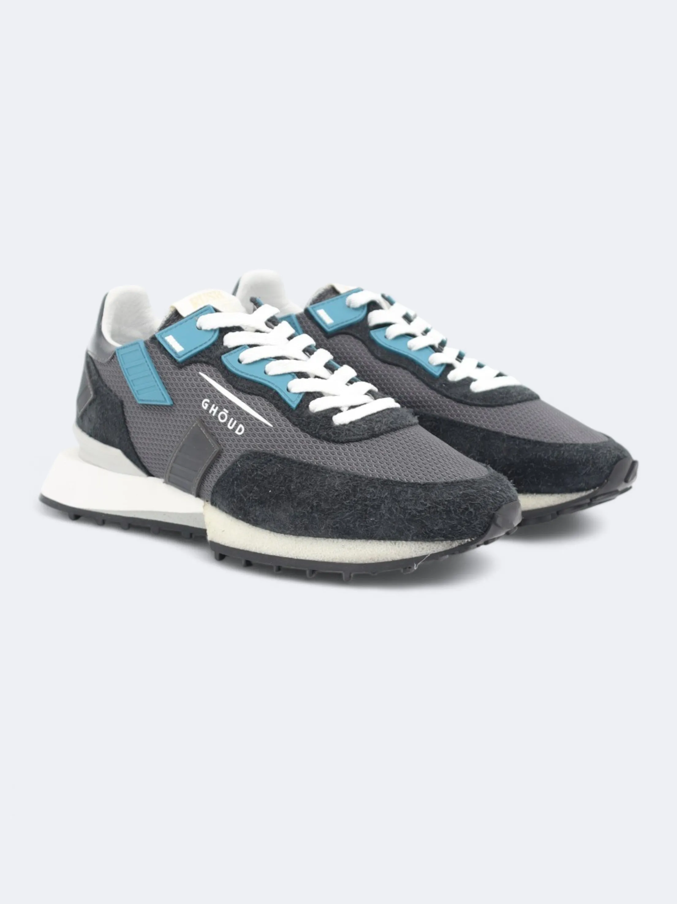 Men's Textured Sneakers,Dark Grey