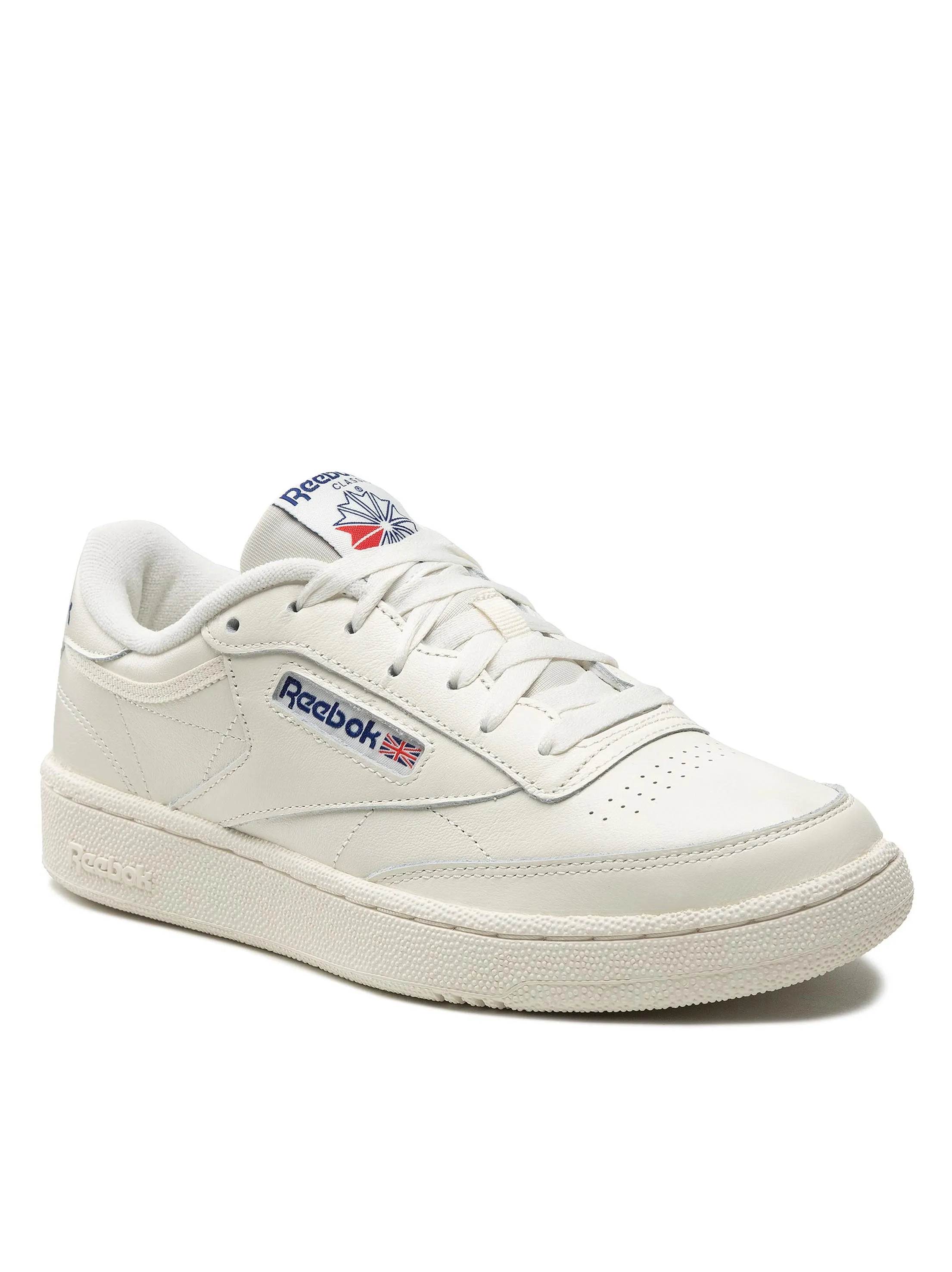 Men's Textured Sneakers,White
