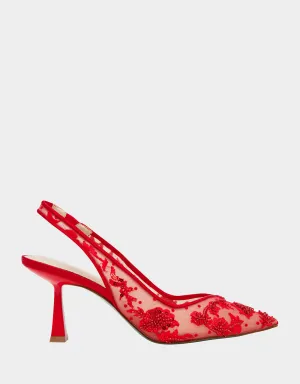 NIKKI RED Betsey Johnson