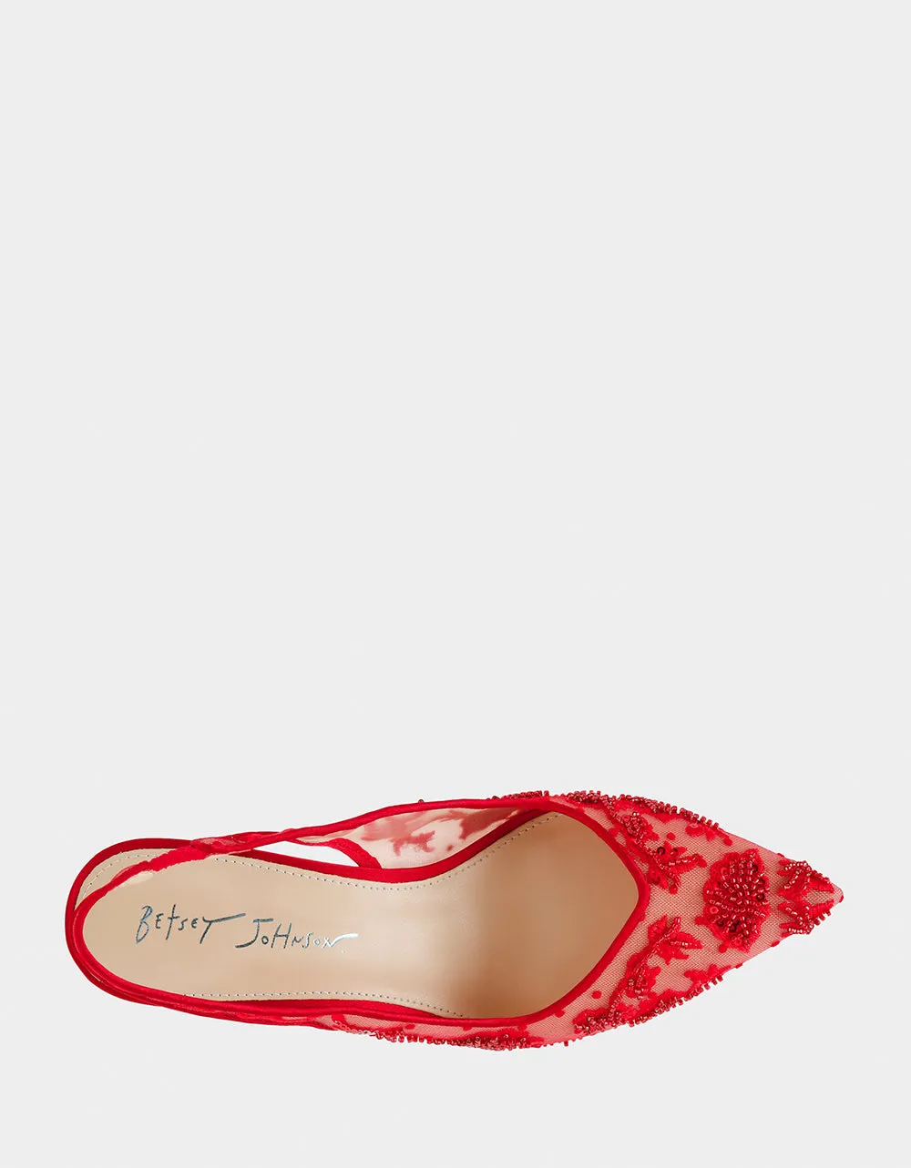 NIKKI RED Betsey Johnson