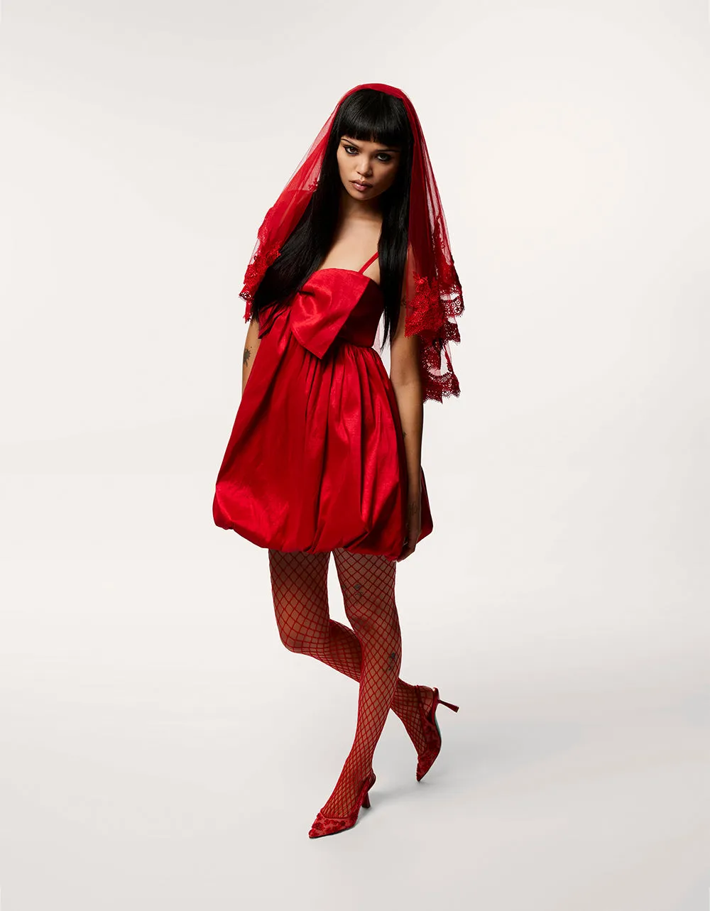 NIKKI RED Betsey Johnson
