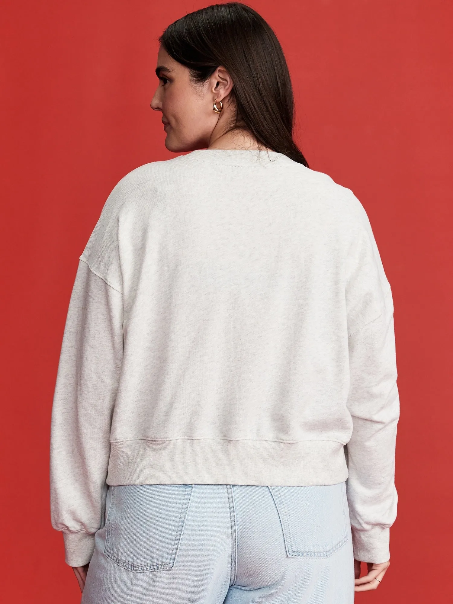 Old Navy x Disney SoComfy Logo Graphic Sweatshirt