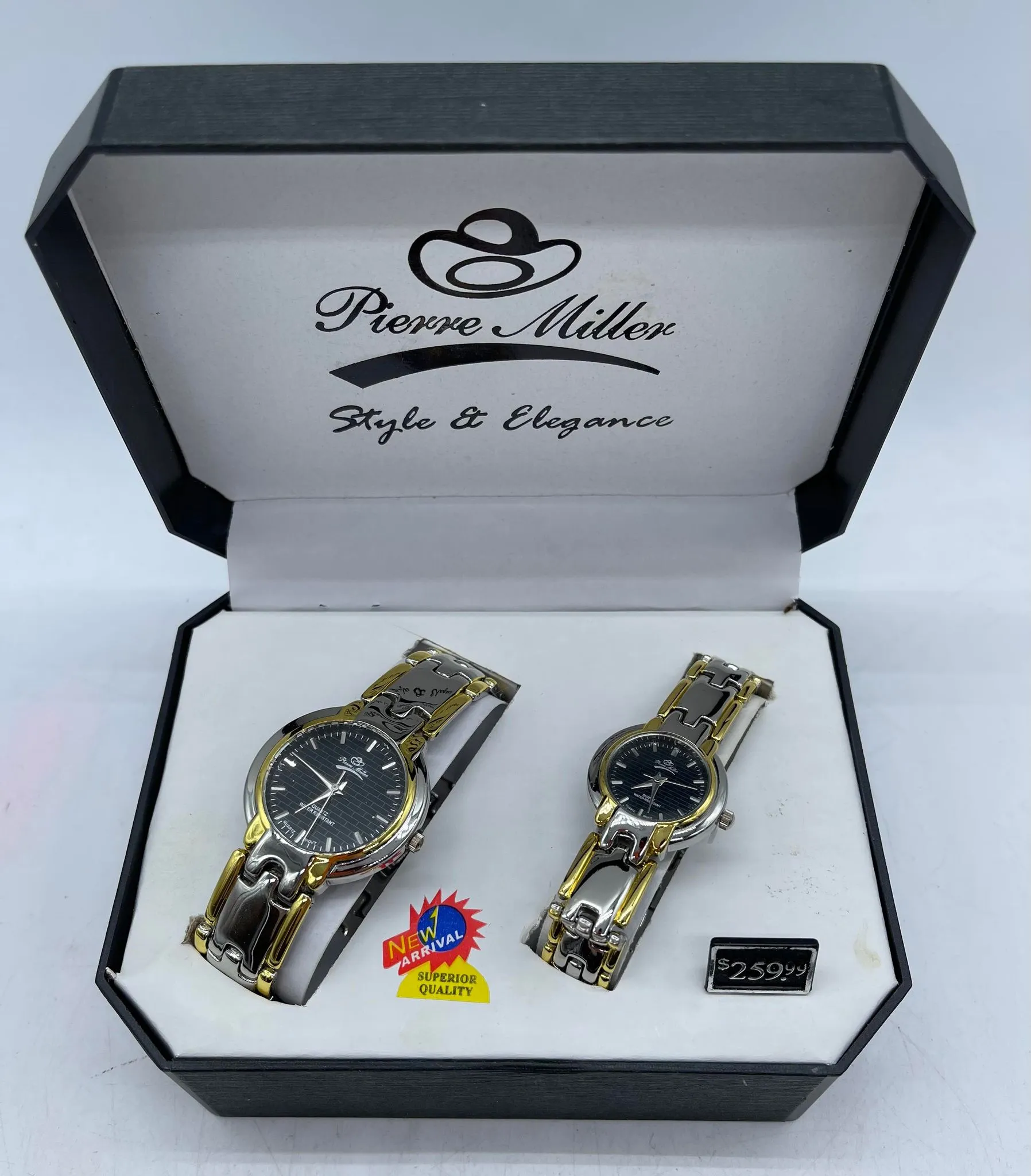 Pierre Miller His and Her Watch Set