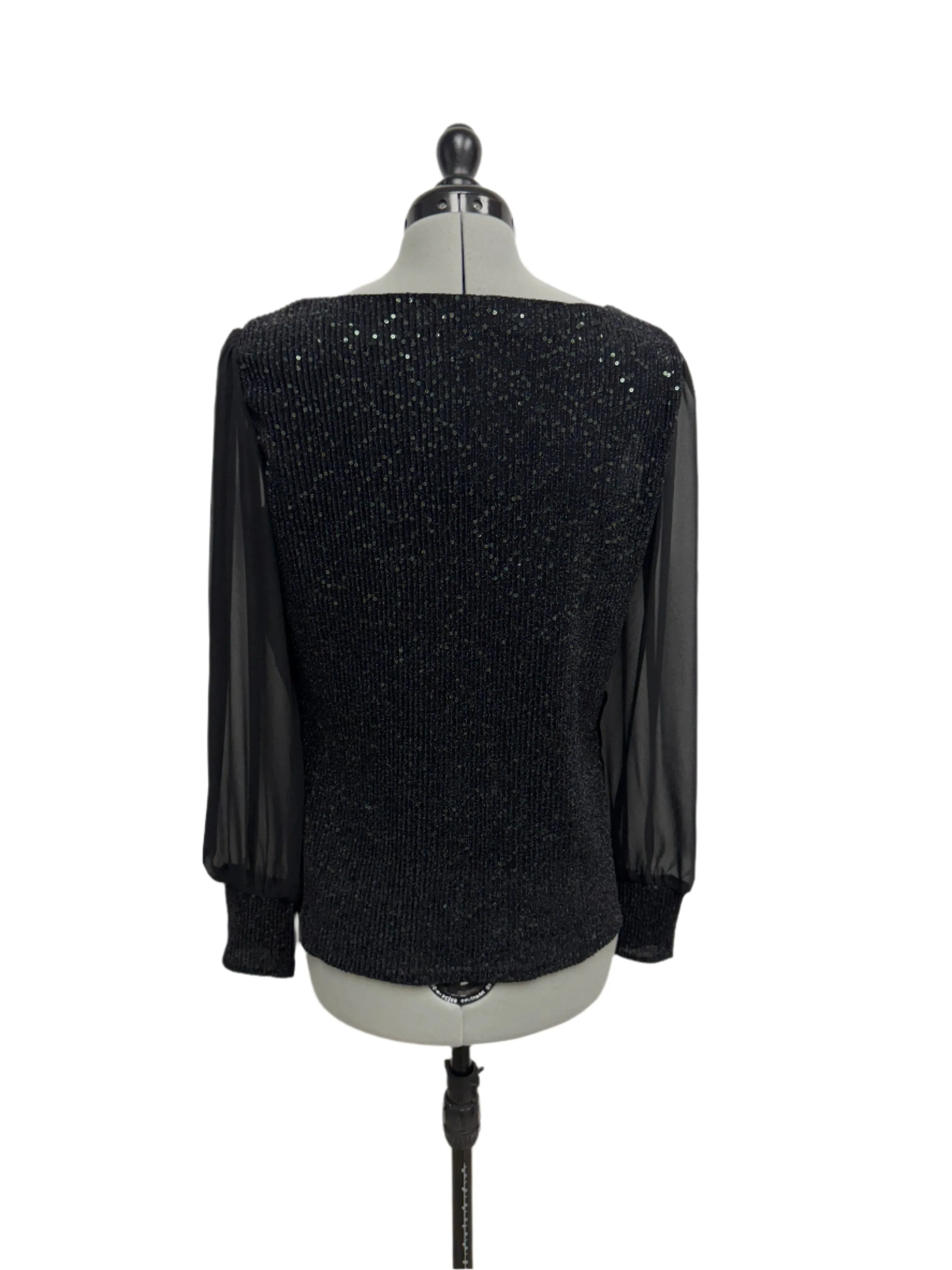 Premium Quality Womens Melanie Lyne Long Sleeve Blouse, Medium  Today Only!