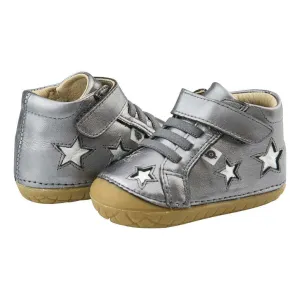 Rich Silver Reach Pave Shoes