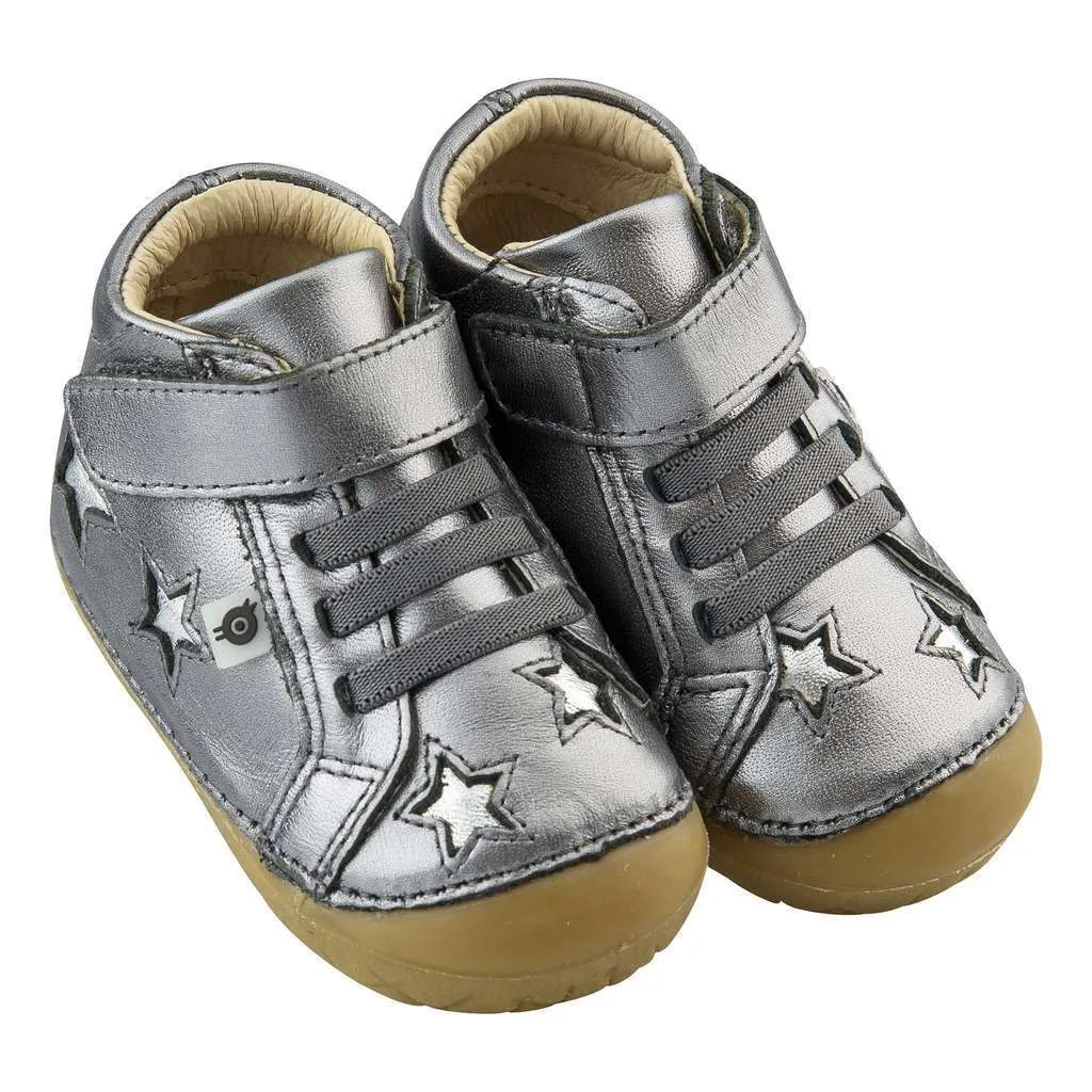 Rich Silver Reach Pave Shoes