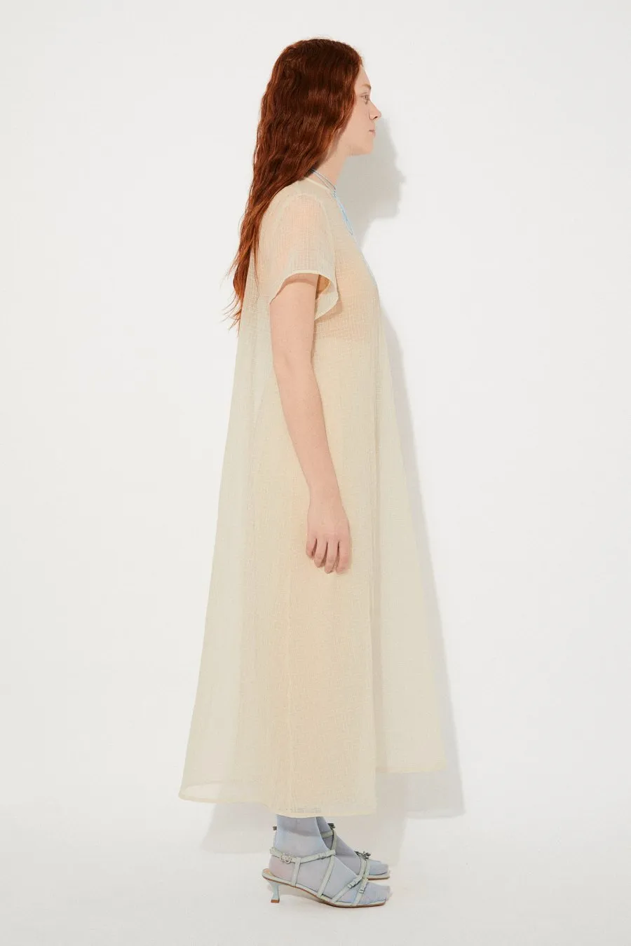 RITA ROW - FOLIAE DRESS - BEIGE - SS25