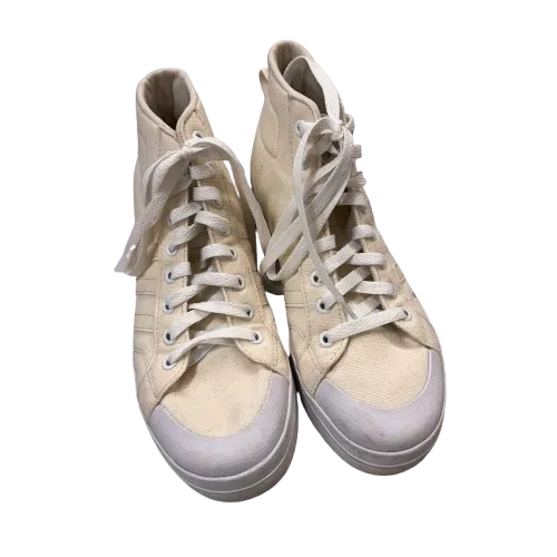 Shoes Athletic By Adidas In Cream, Size:8.5
