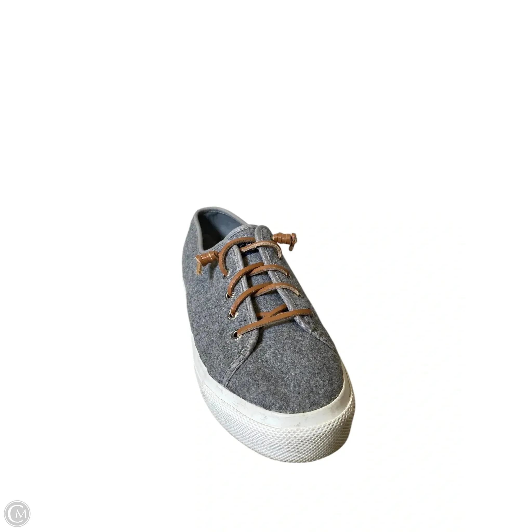 Shoes Athletic By Sperry In Grey, Size: 8.5