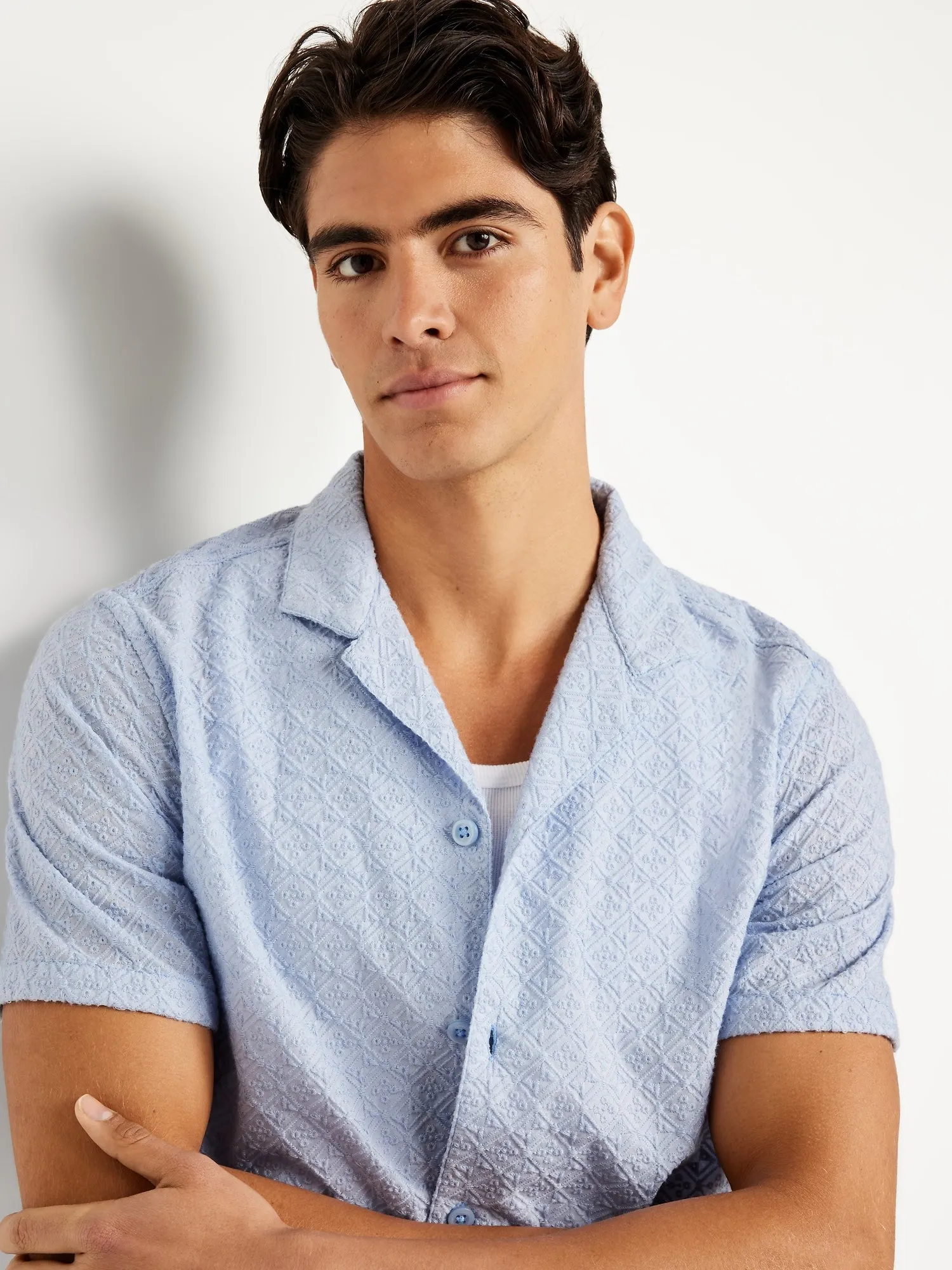 Short-Sleeve Camp Shirt