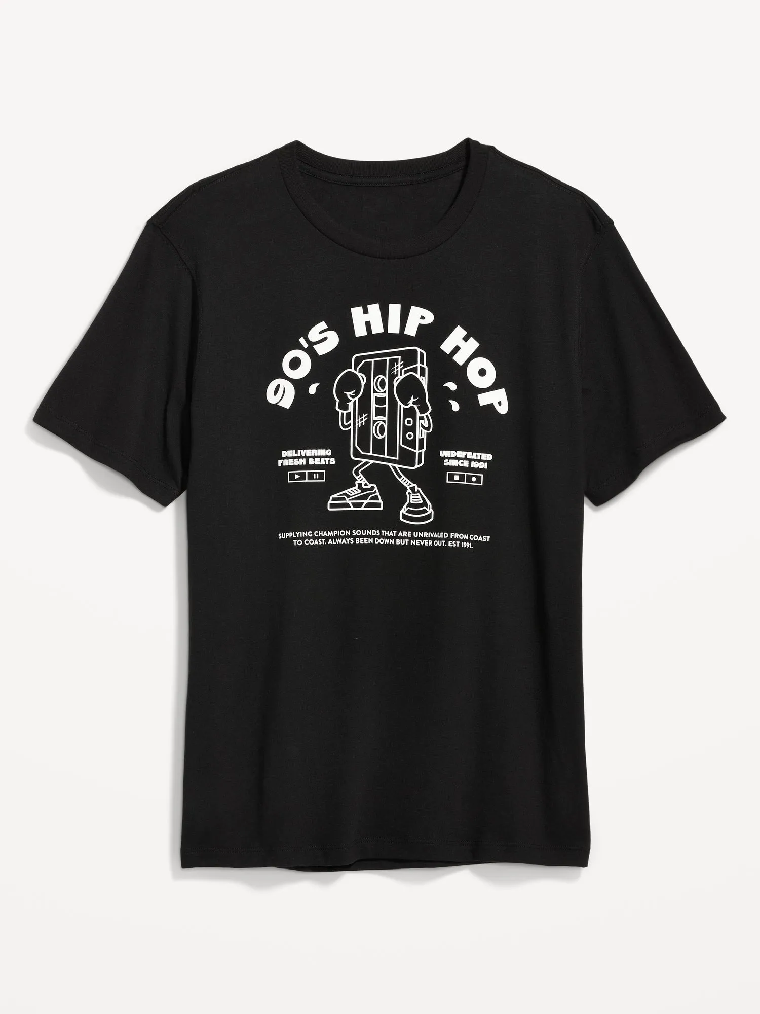 Soft-Washed Graphic T-Shirt for Men
