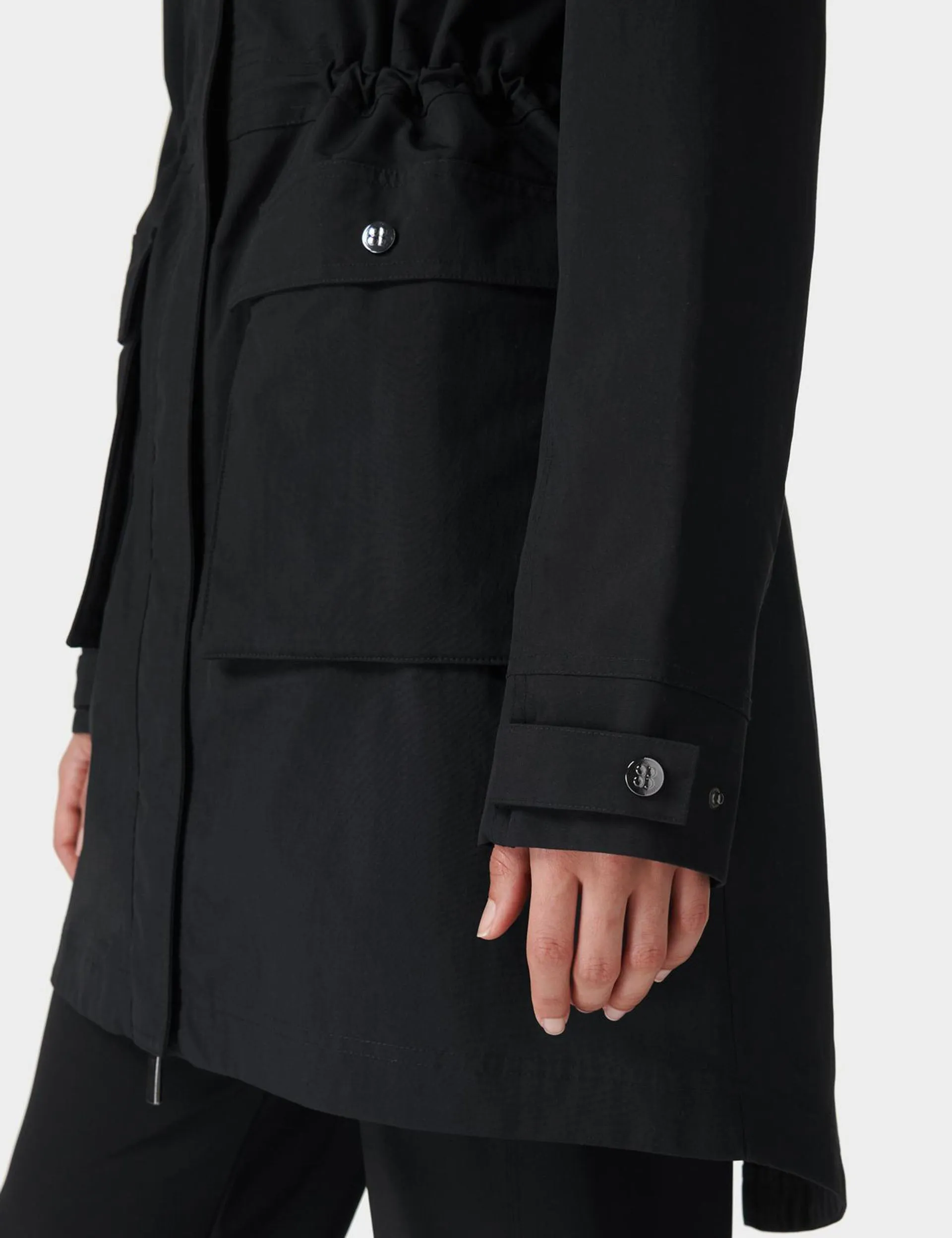 Stride Waterproof Parka - Black