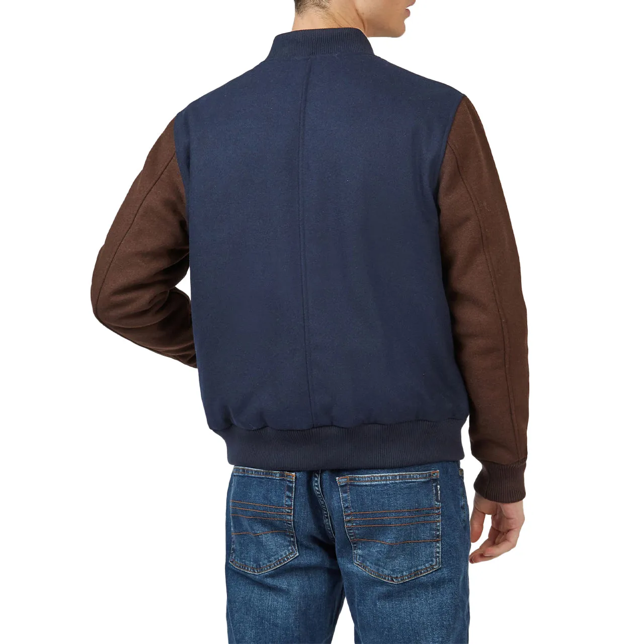 VIP Favorite Color Block Wool Bomber  Last Few Pieces!