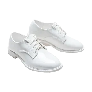 White Oxford Laced Dress Shoes