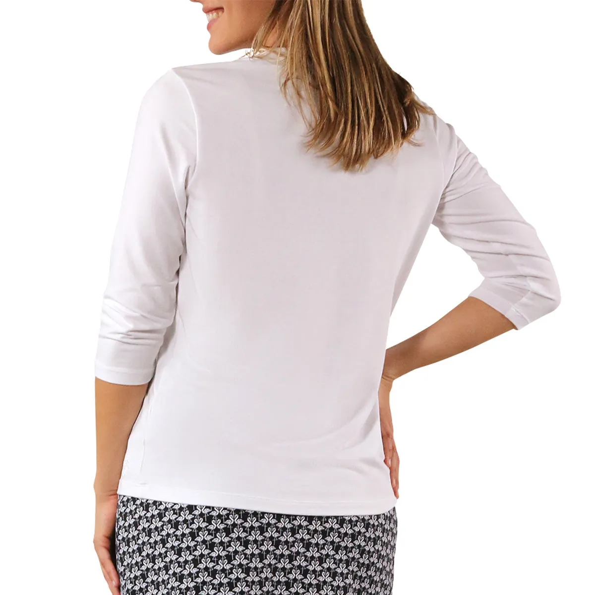Women's 3/4 Sleeve V-Neck R&R Tee