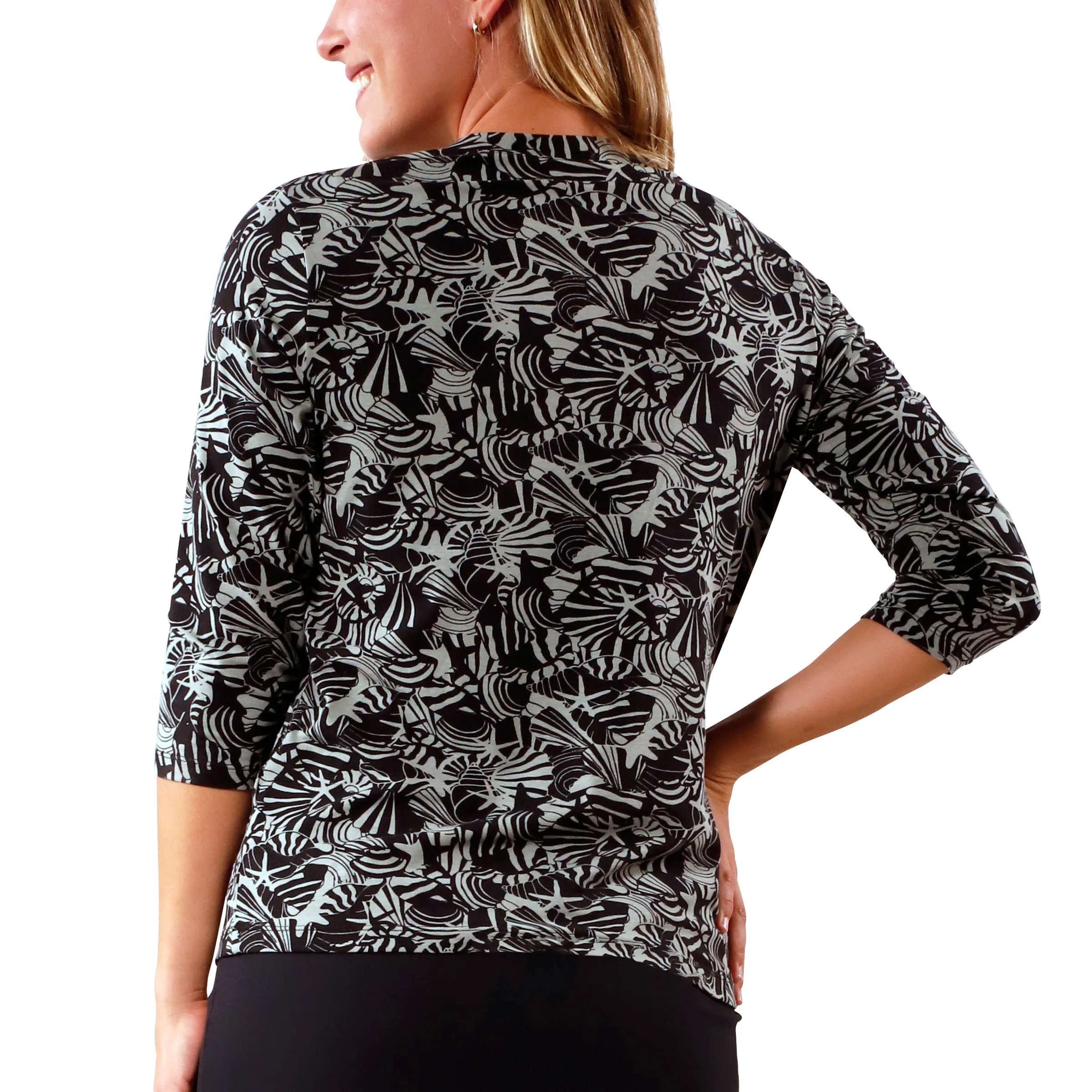 Women's 3/4 Sleeve V-Neck R&R Tee