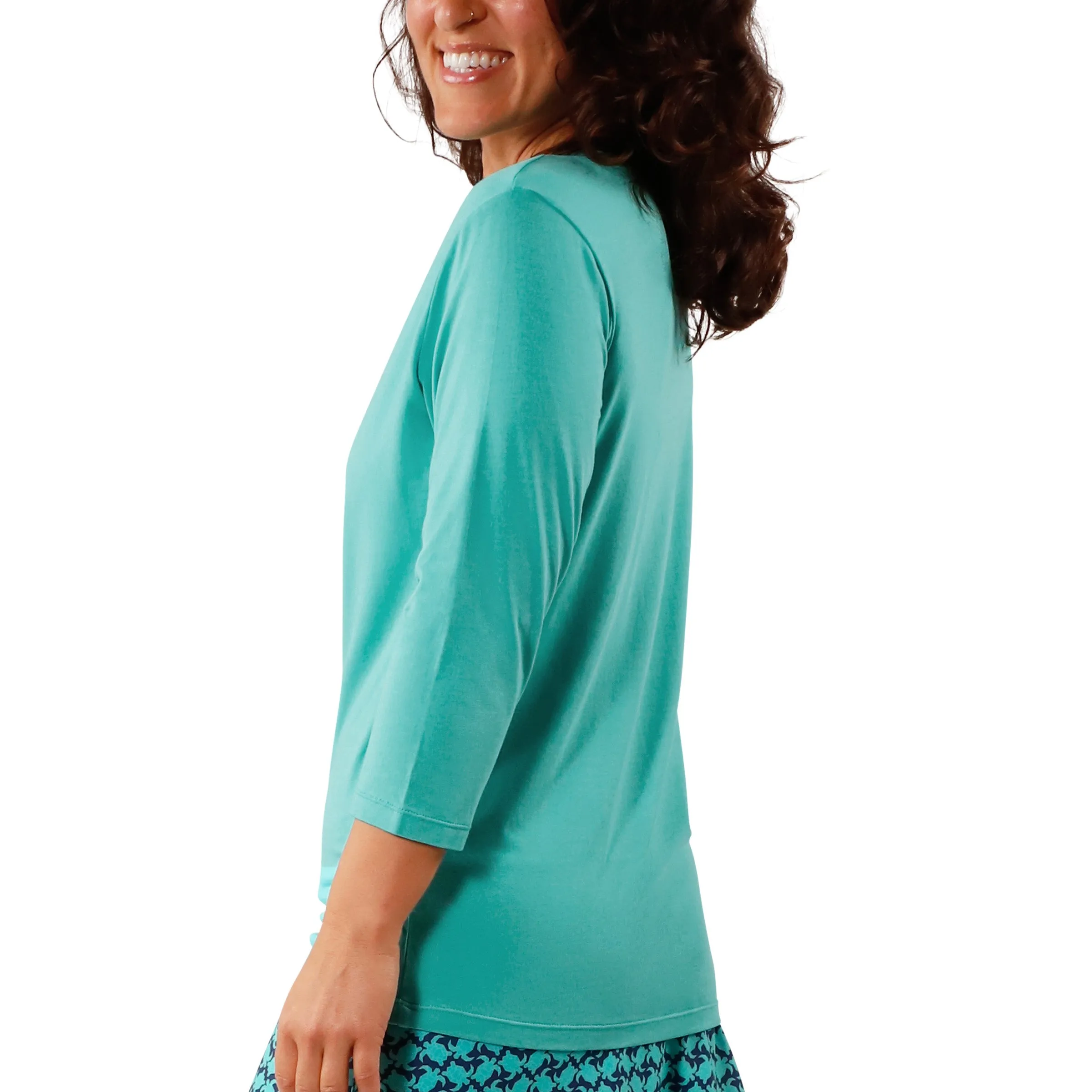 Women's 3/4 Sleeve V-Neck R&R Tee