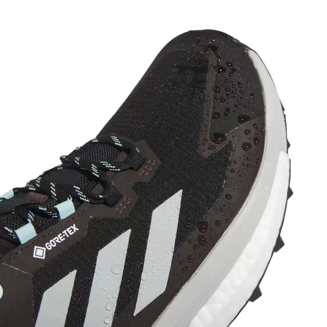 Worth Every Penny Adidas Terrex Free Hiker 2.0 Low Gore-Tex Hiking Shoes Core Black / Wonder Silver / Semi Flash Aqua  Dont Miss Out!