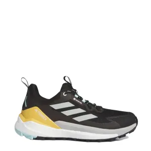 Worth Every Penny Adidas Terrex Free Hiker 2.0 Low Gore-Tex Hiking Shoes Core Black / Wonder Silver / Semi Flash Aqua  Dont Miss Out!