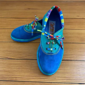 Worth Every Penny Vintage Kids Colorful Shoes Size 9.5  Ends Soon!